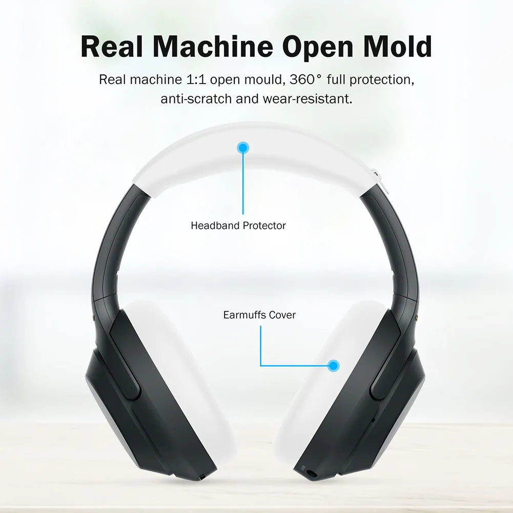 Replacement Silicone Ear Pads Cushion Cover Headphone Headsets EarPads Protective Case for Sony ULT WEAR WH-ULT900N WH-1000XM4