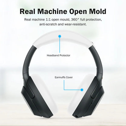 Replacement Silicone Ear Pads Cushion Cover Headphone Headsets EarPads Protective Case for Sony ULT WEAR WH-ULT900N WH-1000XM4