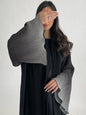 Muslim Flare Sleeve Casual Arabian Abayas Middle-East Elegant Open Front Abaya Turkey Kaftans Women Jilbabs Islamic Maxi Dresses