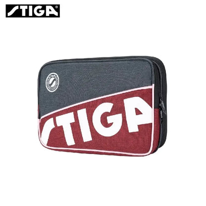 1 pc STIGA table tennis racket cover, STIGA double-layer square racket cover, table tennis racket gourd shaped bag