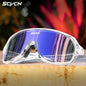 SCVCN Cycling Glasses Photochromic Cycling Sunglasses UV400 Bicycle Eyewear Sports MTB Outdoor Bike Goggles Sunglasses Eyepieces