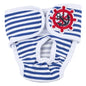 Striped Female Dog Diaper Washable Dog Physiological Pants for Small Medium Dogs Diaper Panties Chihuahua Pet Underwear S-Xxl