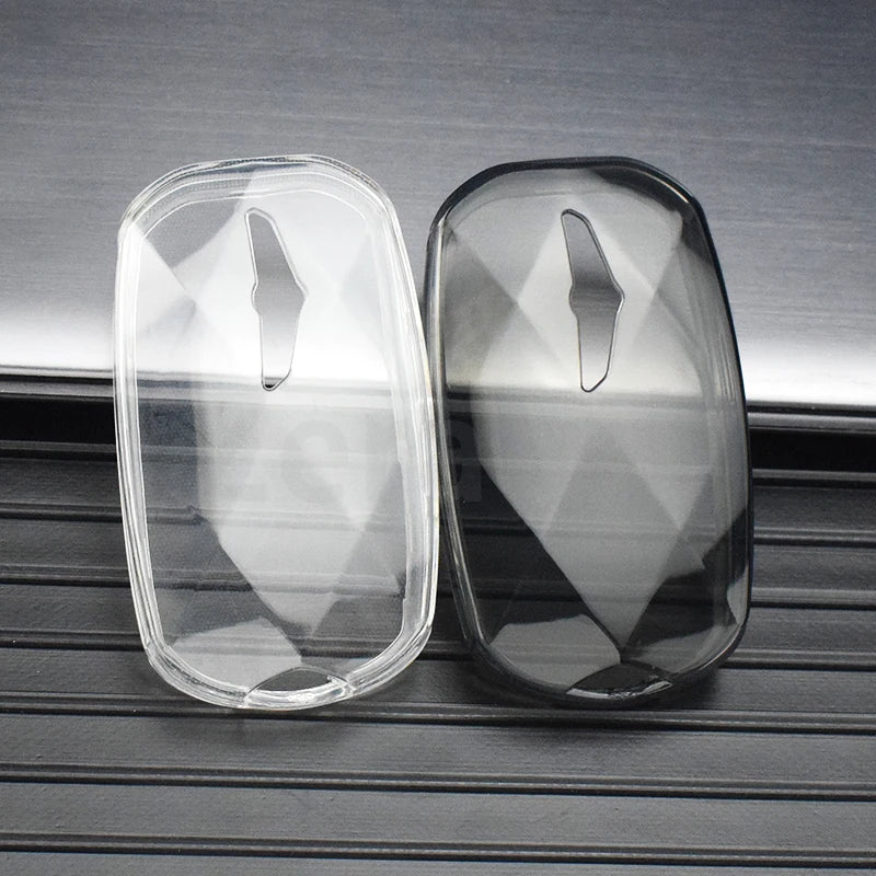 For Hyundai Genesis GV60 G90 G70 G80 EQ900 Transparent TPU Car Key Fob Case Cover Keyless Protector Auto Shell Accessories