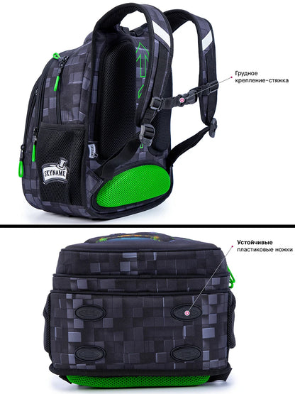 New Children School Backpack For Boys Cartoon Game Knapsack Boy Waterproof Backpacks Kids Satchels Space School Bags Primary