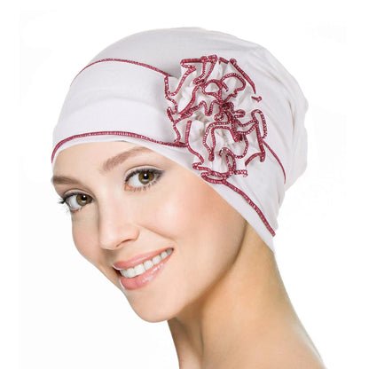 New Women Gold Silver Turban Hats Chemo Bandana Hijab Pleated Indian Cap Turbante Hat Ladies Hair Loss Headscarf Muslim Headwear
