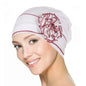 New Women Gold Silver Turban Hats Chemo Bandana Hijab Pleated Indian Cap Turbante Hat Ladies Hair Loss Headscarf Muslim Headwear