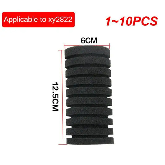 1~10PCS Set Aquarium Filter Sponge For XY-2822/2831/2830 Filter Fish Tank Air Pump Filter Black Color Aquarium Filter
