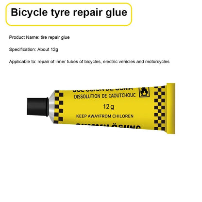 Motorcycle Bicycle Tire Repairing Glue Inner Tube Tire Repair Glues Single Cold Repair Glue Motorcycle Bicycle Car Repair Tool