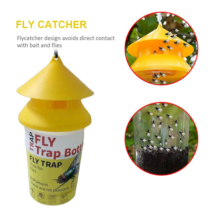 Hanging Fly Trap Disposable Fly Catcher Bag Mosquito Killer Flycatcher Insect Bug Killer Flies Trap For Outdoor Garden Orchards