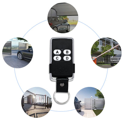 Garage Door Remote Control Duplicator 286MHz-868MHz Multi-Frequency Code Grabber Clone Gate Key Fob Command Hand Transmitter