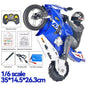 RC Motorcycles Toys for Boys 1/6 Electric Motor RC Cars High Speed 4CH Remote Control Racing Motorcycle Drift Car Model Gift