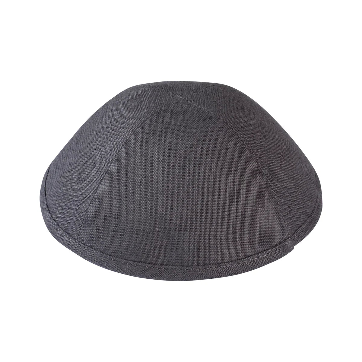 Custom Linen Kippot Black Dome Kippahs Embroidery Name Wedding Kippot, Jewish Yarmulkes Brit Mila with Metal Hair Clip100pcs/lot