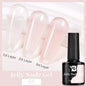 BOZLIN 5ML Color Solid Nail Gel Colorful Painting Nail Art Varnish Semi Permanent Solid Polish UV Nail Gel Top Coat Manicure