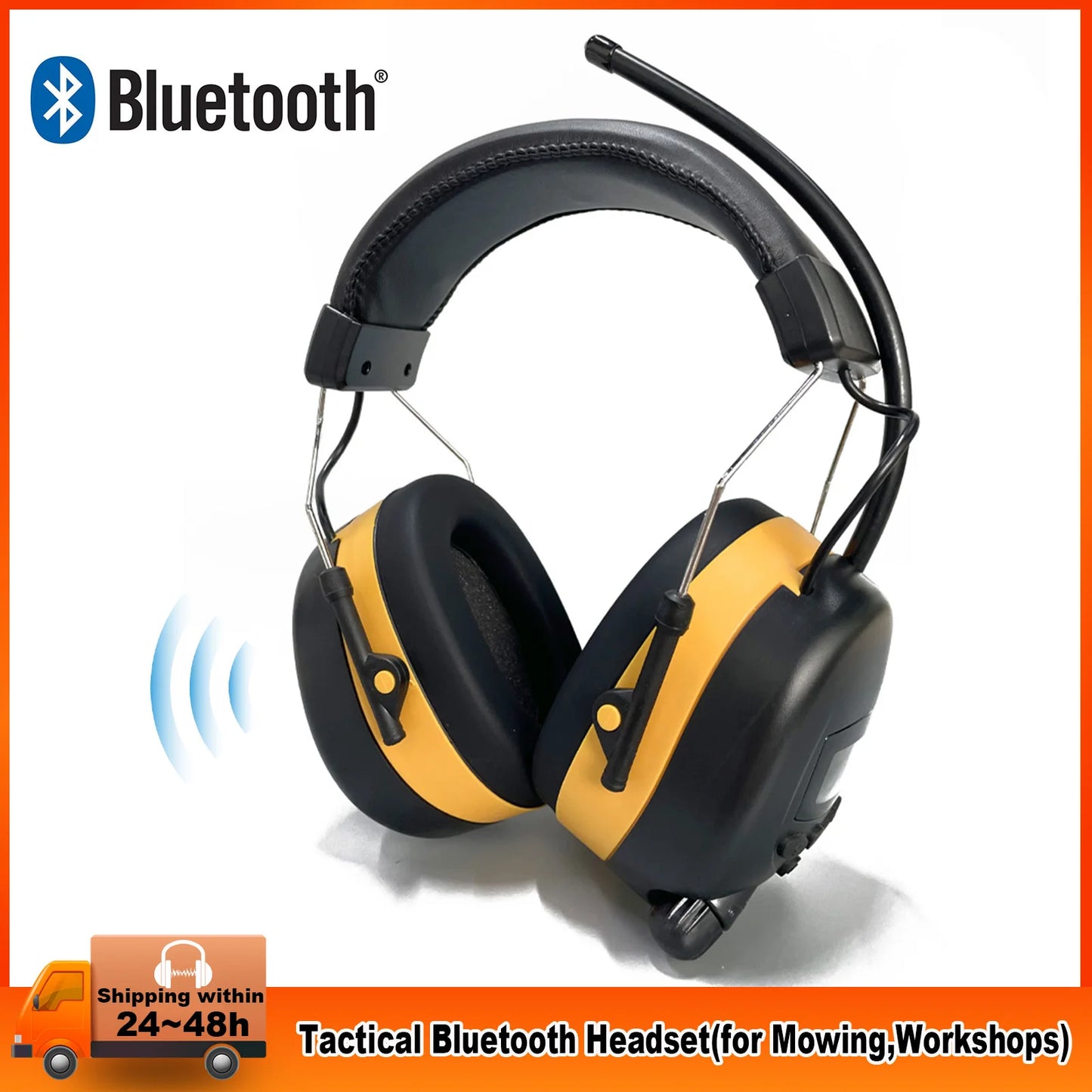 Upgrade Headphone Electronic 5.0 Bluetooth earmuffs Shooting Ear Protection for hunting Noise Reduction Professional Tactical