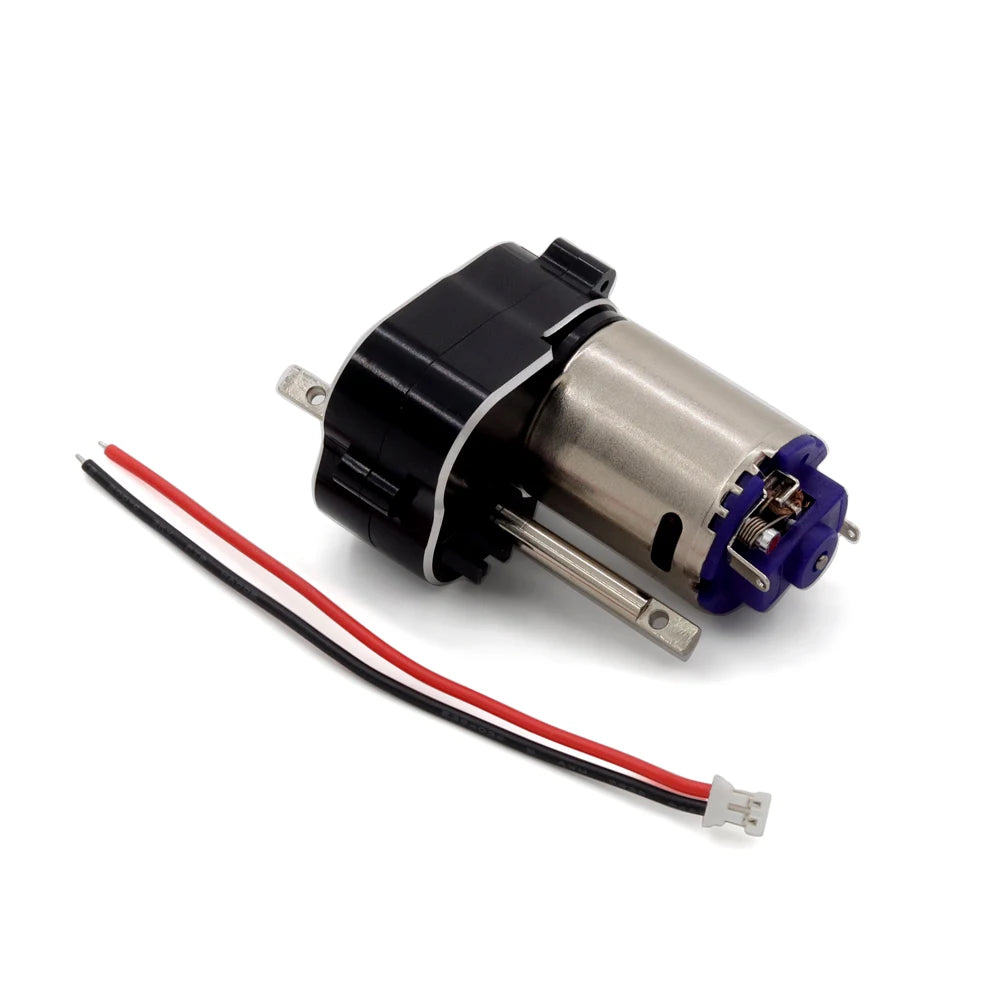 Metal Transmission Gearbox Engine Gear Box Housing Motor Drive Shaft Metal Gear For MN82 MN78 1/12 RC Car Upgrade Parts