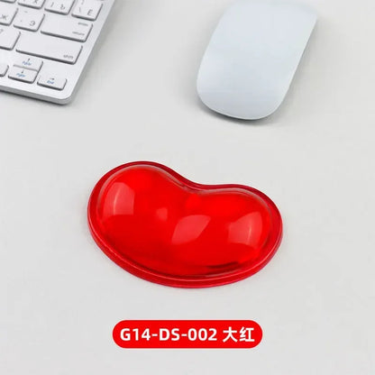 Soft Mouse Wrist Rest Pad Comfortable Silicone Gel Ergonomic Cushion Hand Pain Relief Support Pad for Laptop Computer Office