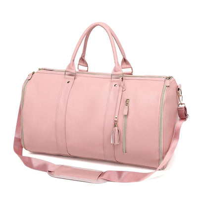 Spot suit bag, mountain valley folding bag, travel hand storage bag, handbag, crossbody large capacity backpack