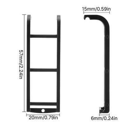 INJORA Metal Mini Side Ladder for 1/18 RC Crawler TRX4M Defender Bronco