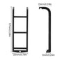 INJORA Metal Mini Side Ladder for 1/18 RC Crawler TRX4M Defender Bronco