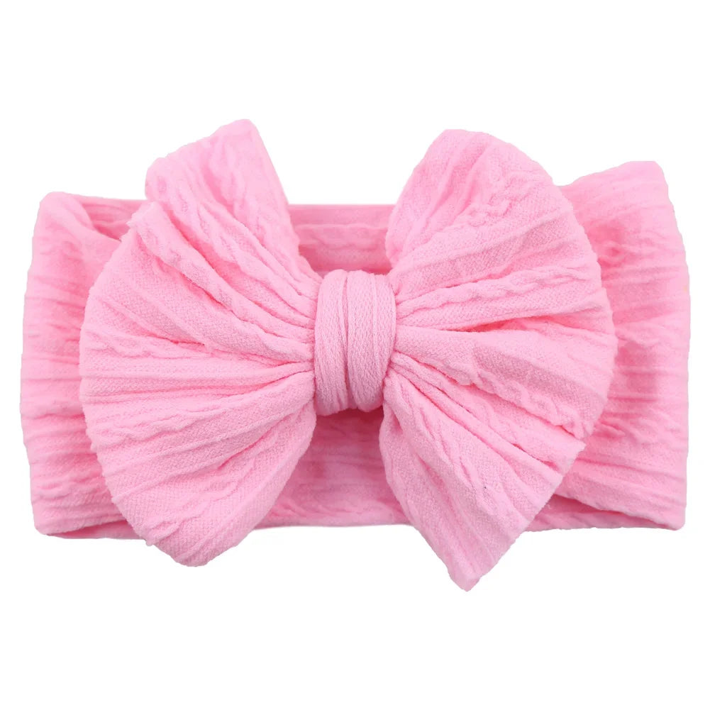 Cute Bowknot Baby Headband Turban Soft Elastic Baby Girls Hairband for Children Newborn Headwraps Headwear Kids Hair Accessories