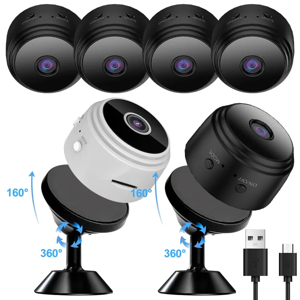 A9 1080P Mobile Wifi Car Camera Surveillance Cameras Sensor Camcorder Web Video Smart Home Safety Wireless Security Camera