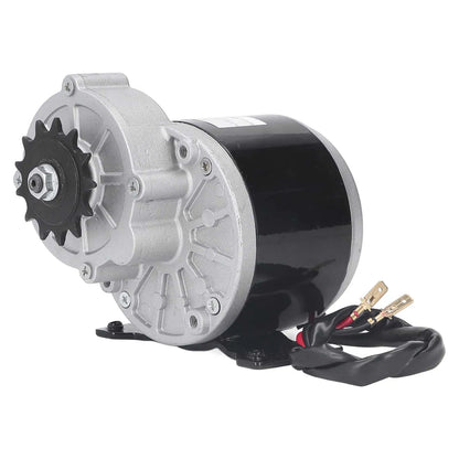 New 13T Motor 24V 500W Gear Motor 24V 500W Motor 13T 2800 RPM Geared Motor Brushed Speed Reduction Motor for Electric Bike