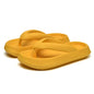 Men'S Platform Flip Flops Summer Soft Sole Eva Slippers For Men Outdoor Casual Beach Shoes Home Non-Slip Bathroom Slides Shoes
