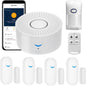 Tuya Wifi Smart Home Alarm System 433mhz Burglar Security Alarm Siren Smart Life App Control Wireless Home Alarm Kits