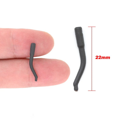 10pcs Carp Fishing Short Line Aligners Tungsten Fishing Baseline Tungsten Hook Sleeve Carp Terminal Tackle