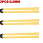 Slingshot Rubber Band 1.5/2.0mm High Quickly 1-5PCS Hunting Powerful Flat Elasticity Outdoor Catapult Shooting Accessories