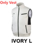 Cooling Vest Ice Fan Vest 3 Gears USB Heat Resistant Air Conditioner Clothes Vest Breathable Wearable Cooling Fan Vest Camping