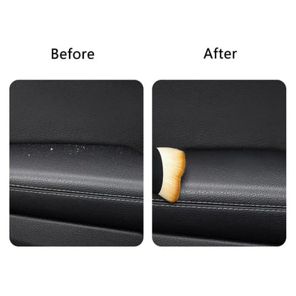 Car Detailing Brush Sweeping Soft Brush Ultra Soft Car Gap Dust Car Interior Cleaning Brush Curved Design Cleaning Tools