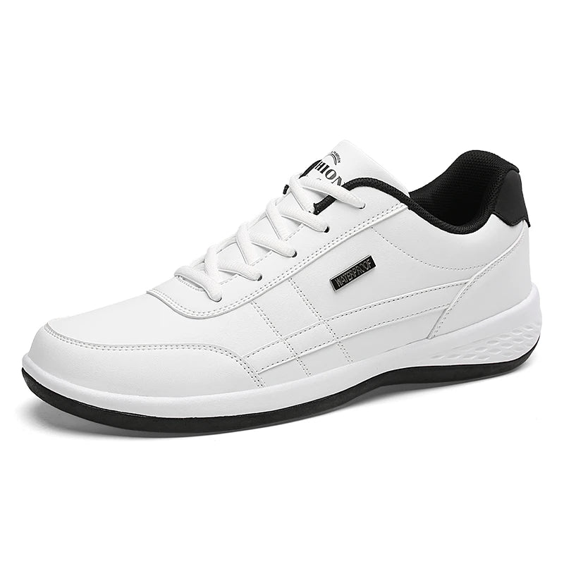 Men Shoes Walking Sneakers For Men Classical Leisure Casual Shoes Microfiber Non-Slip Rubber Sole Footwear Tennis For Men