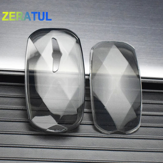 For Hyundai Genesis GV60 G90 G70 G80 EQ900 Transparent TPU Car Key Fob Case Cover Keyless Protector Auto Shell Accessories