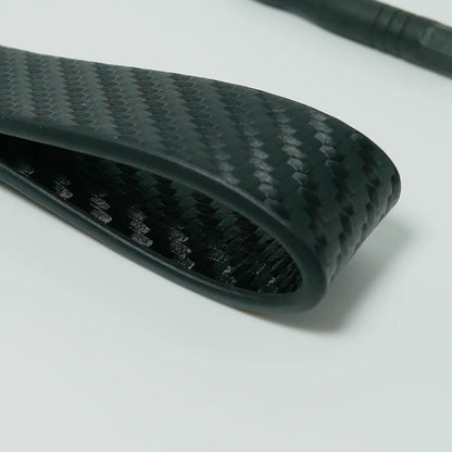 Carbon Leather Car Keychain Chain Key Rings Degree Rotating Horseshoe Rings for Changan CS25 CS35 CS55 CS75 CS85 CS95