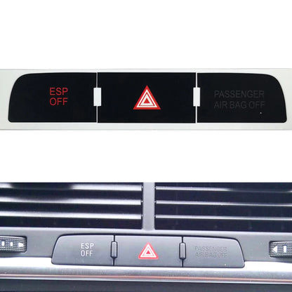 1X For Q7 03-15 Stickers Decals Repair Worn Button Knob Switch Car Button Repair Stickers