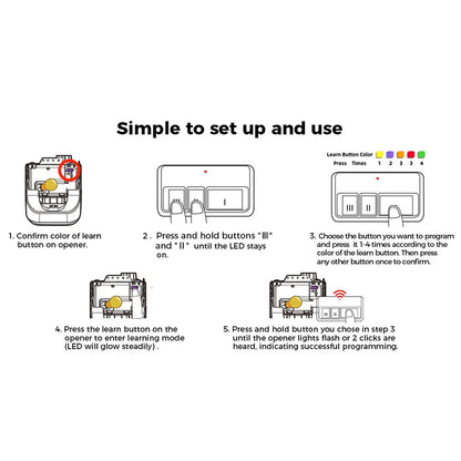 893MAX 890MAX Universal for Transmitter Garage Door Opener 370LM 371LM 372LM 373LM 893LM 971LM 953ESTD 81LM 82LM 83LM 84LM 850CB