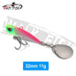 WALK FISH Spinner VIB Fishing Lure 7g 11g 15g 21g Sinking Water Ice Jigging Metal Spoon VIbration Hard Cranbait Japan Wobbler