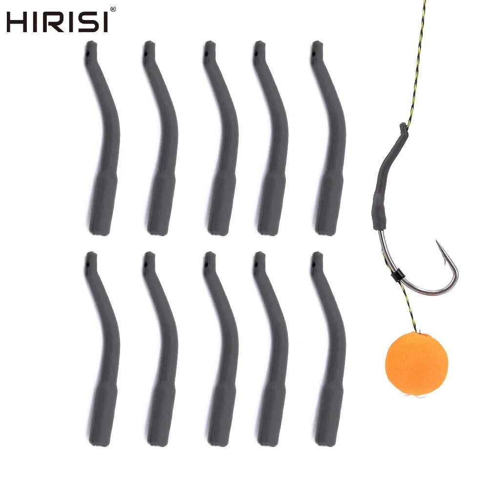 10pcs Carp Fishing Short Line Aligners Tungsten Fishing Baseline Tungsten Hook Sleeve Carp Terminal Tackle