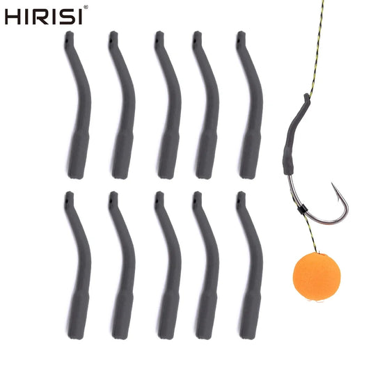 10pcs Carp Fishing Short Line Aligners Tungsten Fishing Baseline Tungsten Hook Sleeve Carp Terminal Tackle