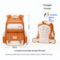 The schoolbag for students is light and comfortable, and the 123rd, 4th, 5th, 6th grade boys and girls have a large capacity bac