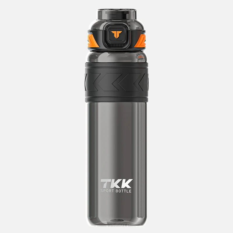 TKK 600/800/1000ml Sports Watter Bottle Tritan BPA free Straw Portable Leak-proof Plastic Drinkware Outdoor Fitness Kettle