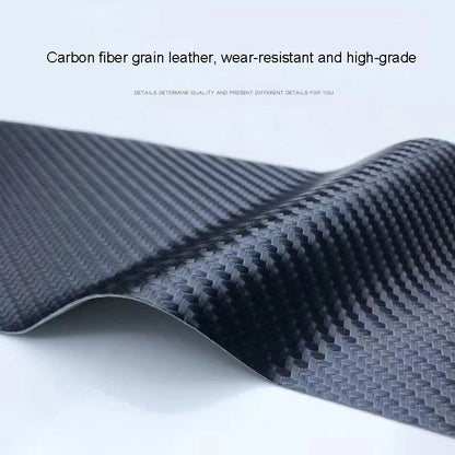 Car Door Threshold Scuff Plate For Geely Atlas Coolray Emgrand EC7 EC8 X7 EX7 CK2 CK3 GL GS Carbon Fiber Trunk Bumper Stickers