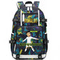 Ronaldo Print Student School Bag Children's Backpack Outdoor Travel Bag