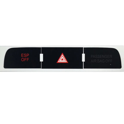 1X For Q7 03-15 Stickers Decals Repair Worn Button Knob Switch Car Button Repair Stickers
