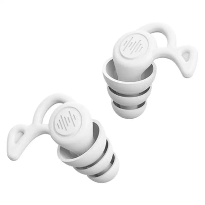 3 Layer Anti Noise Silicone Reusable Earplugs Waterproof Swimming Ear Plugs For Sleeping Diving Surf Soft Comfort Ear Protector