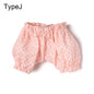 1PC Doll Shirt Pants For 20 cm Doll Clothes Black White Cute Mini Doll Clothes Dress Up Game Toys Doll Accessories Kids Gift