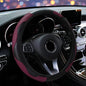 Car Steering Wheel Cover Breathable Anti Slip PU Leather Steering Covers Suitable 37-38cm Auto Decoration Car Accessories