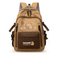 Capybara School Backpack Teens Girls School Bags Set Casual Daypack Kids 3Pcs Book Bag Kawaii Children Schoolbag Travel Backpack