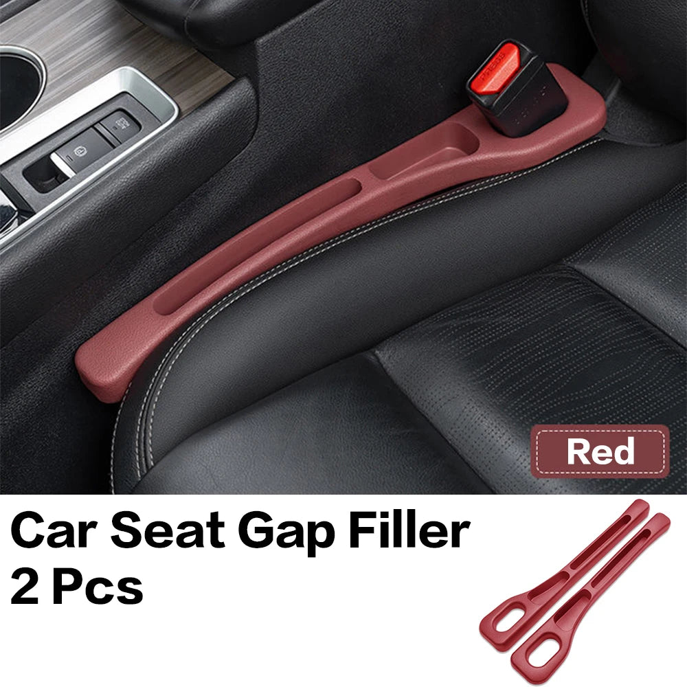 2PCS Car Seat Gap Filler Between Seats Crevice Interior Decoration Auto Accessories For Skoda Kodiaq GT Octavia Superb 3 2 Fabia